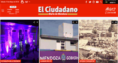 Desktop Screenshot of ciudadanodiario.com.ar